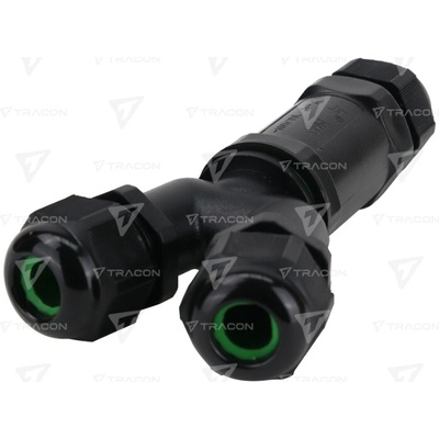 Tracon Káblová spojka "Y" odbočná 5P 0,5-4mm² PA6.6 IP68 CST4-Y