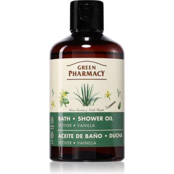 Green Pharmacy Vetiver & Vanilla освежаващ душ гел с ванилия 250ml