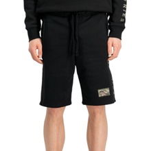 Alpha Industries pánske teplákové šortky Camo Jogger Shorts black