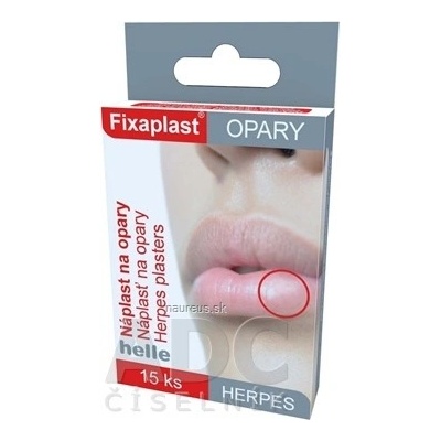 ALFA VITA, s.r.o. FIXAplast HERPES náplasť na opary 15 ks