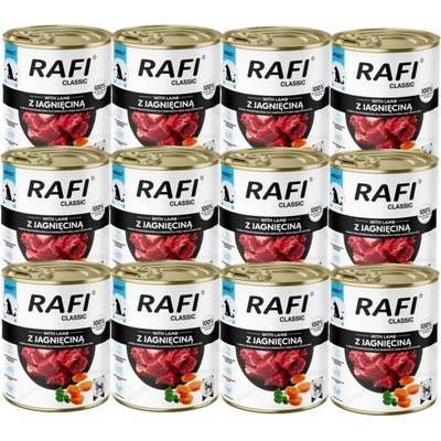 Dolina Noteci Rafi Classic s jehněčím masem 12 x 800 g