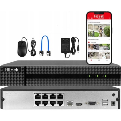 Hikvision HiLook NVR-8CH-4MP/8P