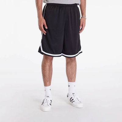 Urban Classics Stripes Mesh shorts blkblkwht