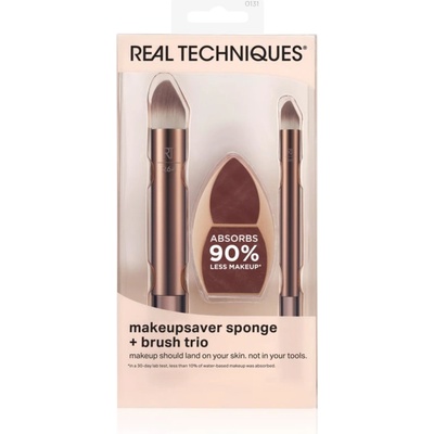 Real Techniques Makeup Saver Brush Trio комплект четки