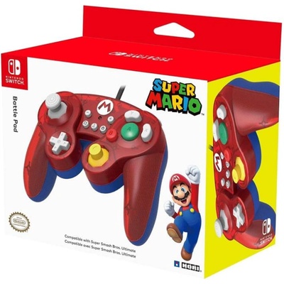 HORI Battle Pad for Nintendo Switch: Super Smash Bros - Mario (NSW-107U)