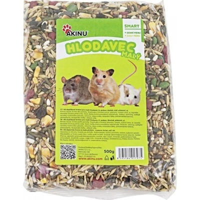 Akinu Kompletní menu krmivo pro malé hlodavce 0,5 kg