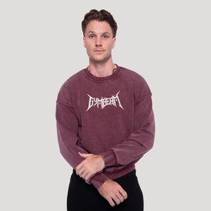 GymBeam Суичър Spike Burgundy M