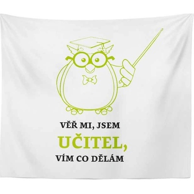 Sablio Deka Věř mi jsem učitel vím co dělám 150x120