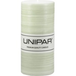 Unipar Светлозелена свещ , време на горене 73 h Finelines - Unipar (Finelines Green Pillar 70x150)