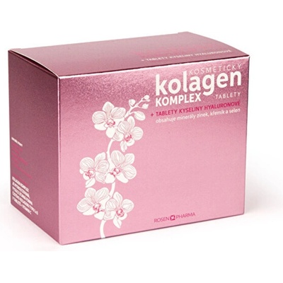 Rosen Kosmetický kolagen KOMPLEX 120 tablet + kyselina hyaluronová 60 tablet