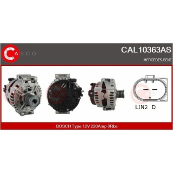 ALTERNATOR 12V 220A