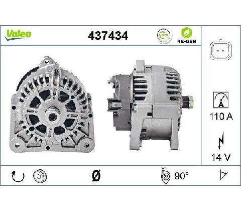 generátor VALEO 437434