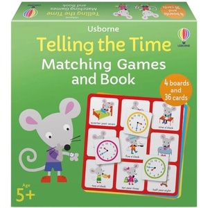 Telling the Time Matching Games and Book (ISBN: 9781803704722)