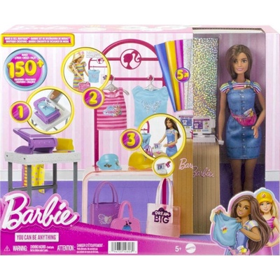 Barbie Módní design studio s panenkou