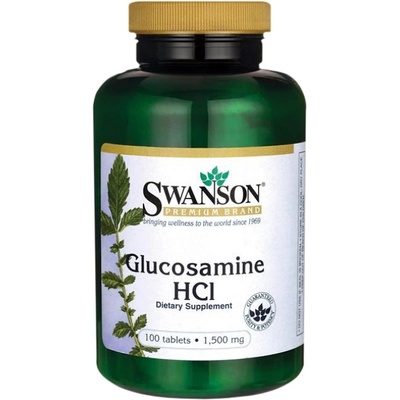 Swanson Glucosamine HCl 1500 mg [100 Таблетки]