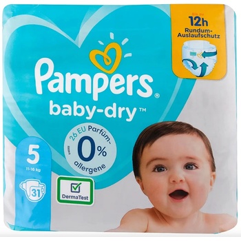 Pampers Baby Dry 5 31 ks