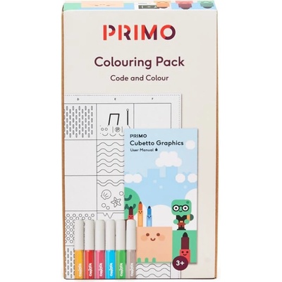 Primo Toys Súprava na kreslenie robotov Cubetto