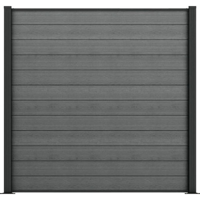 Tieniaci panel Keter Evotech 177 x 60 x 2,1 cm 3 panely celkové rozmery 177 x 180 cm antracit