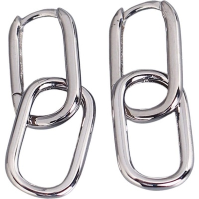 Silenti Jewelry Сребърни обеци "Кураж