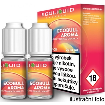 Ecoliquid Premium 2Pack Ecobull 2 x 10 ml 0 mg