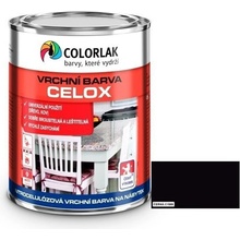 Colorlak Celox C2001 vrchná nitrocelulózová farba na kov a drevo C1999 čierna 0,75l