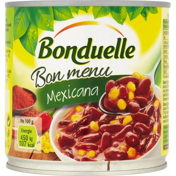 Bonduelle Bon Menu Mexicana červené fazole s kukuřicí v chilli omáčce 430 g