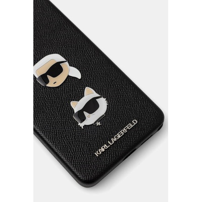 KARL LAGERFELD калъф за телефон от имитация на кожа Samsung Galaxy S26 Ultra (KLHCS26LPSFDHPOK)
