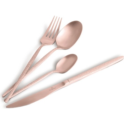 Berlingerhaus Sada príborov Rosegold Metallic Line saténová 24 ks