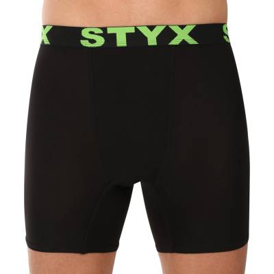 Styx Мъжки боксерки Styx long спортен ластик черни Styx | Cheren | МЪЖЕ | XXL