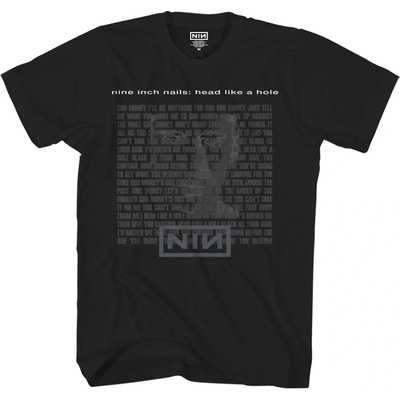 Nine Inch Nails tričko Head Like A Hole čierne