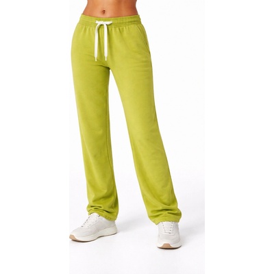 James & Nicholson Vintage pants dámské tepláky zelené