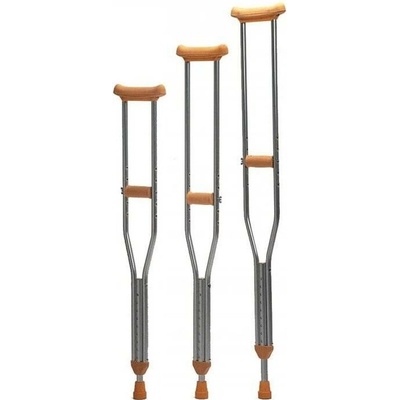 FAZZINI BARLA GR306 Podpazušná Hliníková stredná, výškovo nastaviteľná na 114-134 cm, 1x2 ks