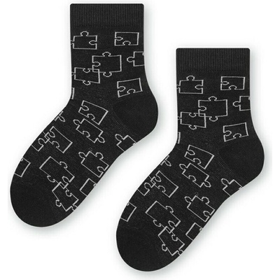 Steven 084 čierny/puzzle