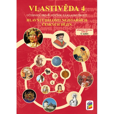 Vlastivěda 4 - Hlavní události nejstarších českých dějin (učebnice)