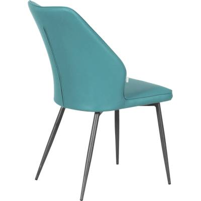 Carmen Трапезен стол laredo 2 y силиконова кожа - аквамарин 25 (3532148)