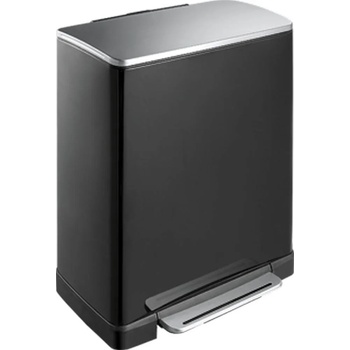 EKO 50 л черен кош за отпадъци с педал EKO от серия E-CUBE (EKO926850Black)