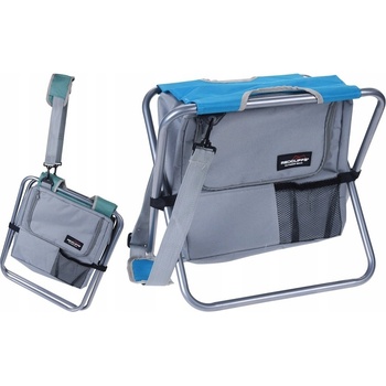 Židle Redcliffs 489014 šedá a stříbrná