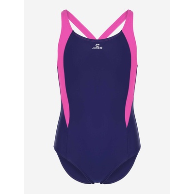 JOSS Цял бански Girls Color-Block Swimsuit