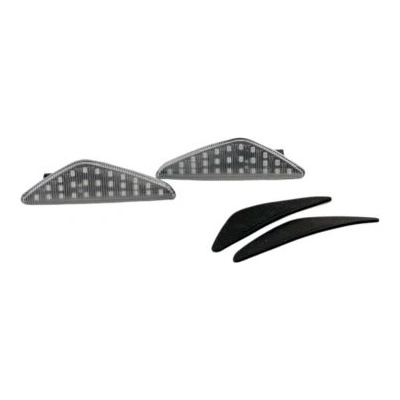 Диодни мигачи за bmw x3, x5, x6 - хром с бягащ мигач