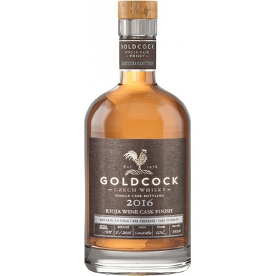 Gold Cock 2016 Rioja Cask Finish 59,5% 0,7 l (karton)