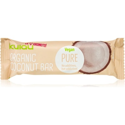 Kulau Organic Coconut Bar Pure 40 g