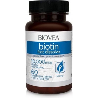 Biovea Biotin 10 000 - Биотин | 60 tabs (8444)