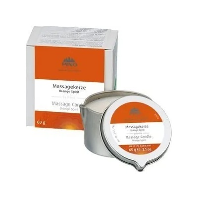 PINO Масажна свещ - Портокалов спирт, 60 г