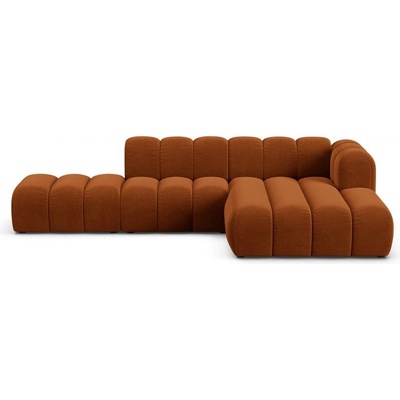 Micadoni Оранжев ъглов диван (десен ъгъл) Lupine - Micadoni Home (MIC_0RCO_44_F1_LUPINE4)