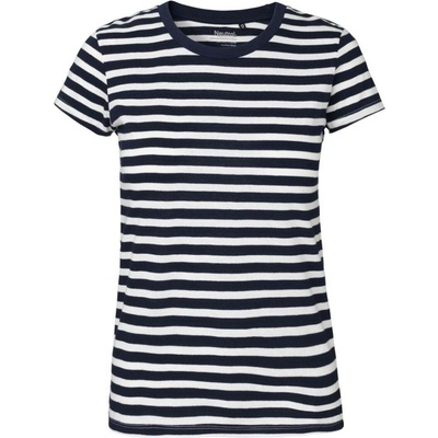 Neutral Dámské tričko NE81003 White Navy Striped