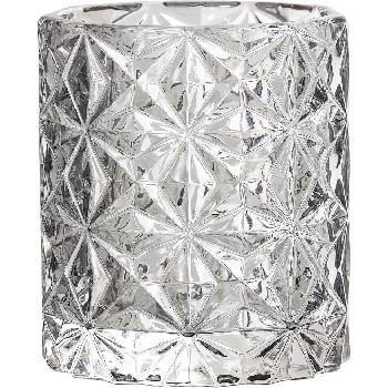 Bloomingville Свещник Bloomingville стъклен 9 см светлосив (32229619)