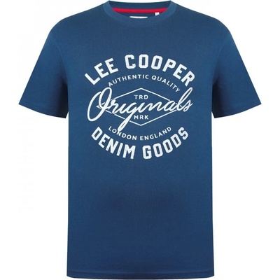 Lee Cooper Cooper pánské tričko Vintage Blue
