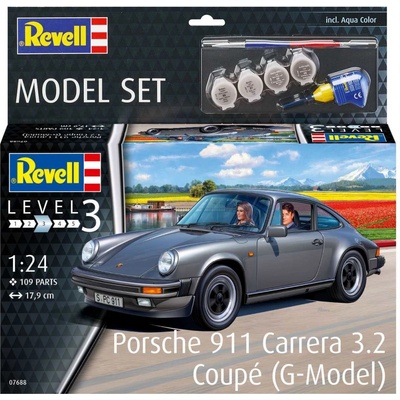 Revell ModelS et auto 67688 Porsche 911 Coupé G-Model 1:24