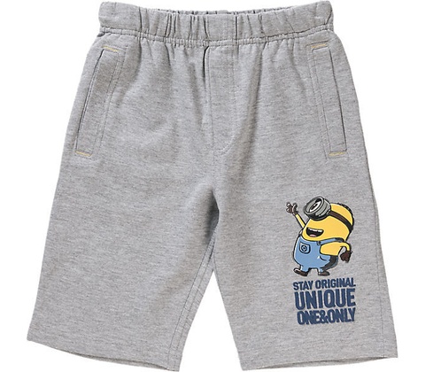 Minions Bermudy šedá
