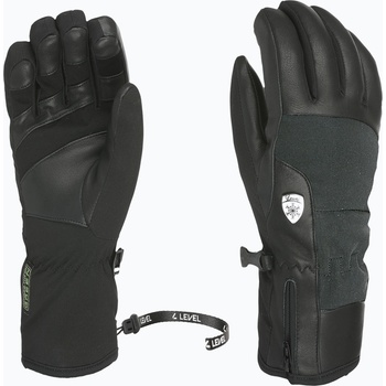 Level Дамски скиорски ръкавици Level Iris W ninja black